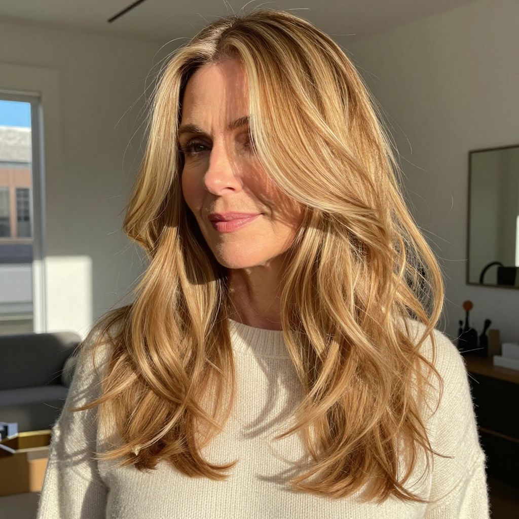 Tousled Long Layers