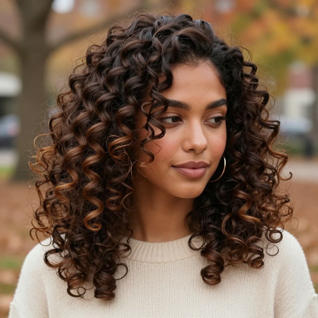 Curly Mini Twist Out