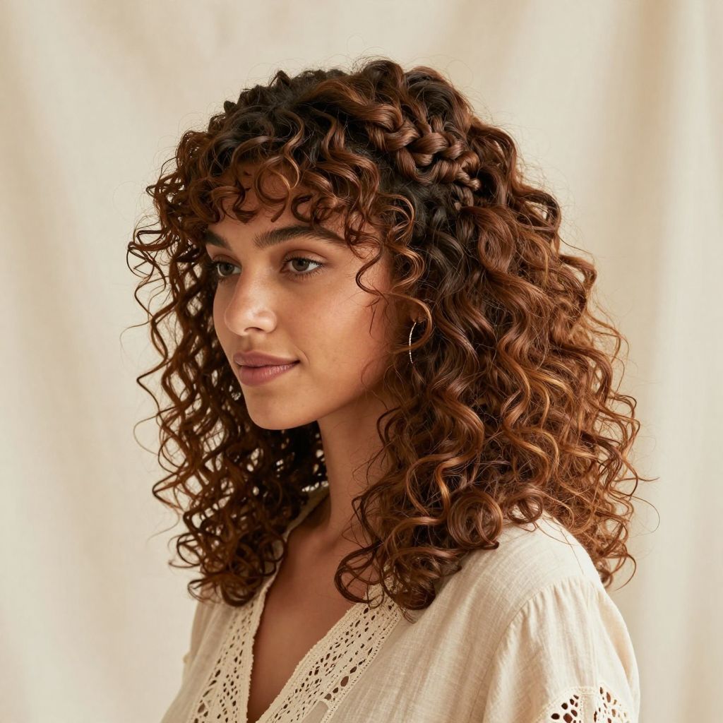 Half-Up Twisted Crown