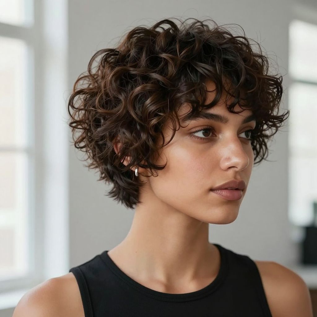 Textured Pixie Cut