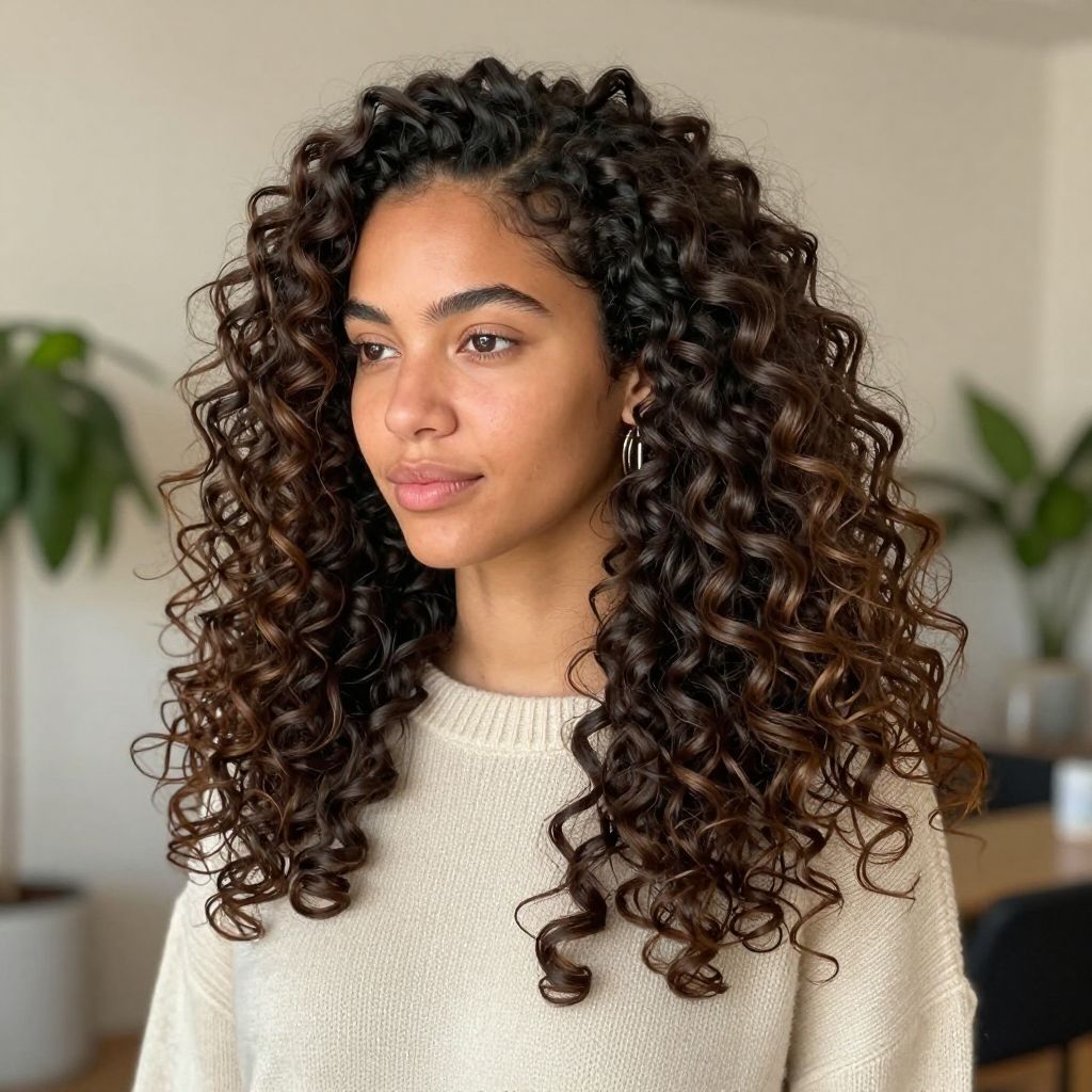 Curly Twist Ponytail