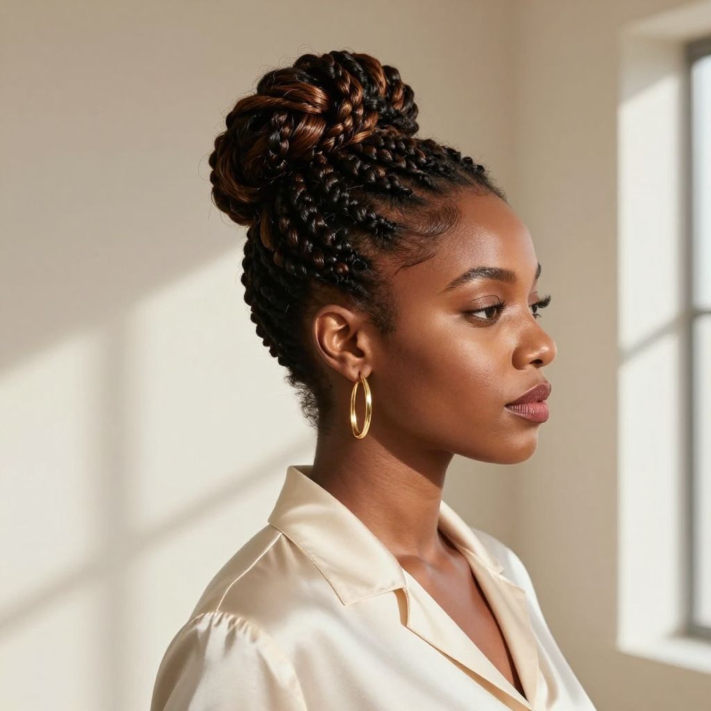 Twisted Updo Bun
