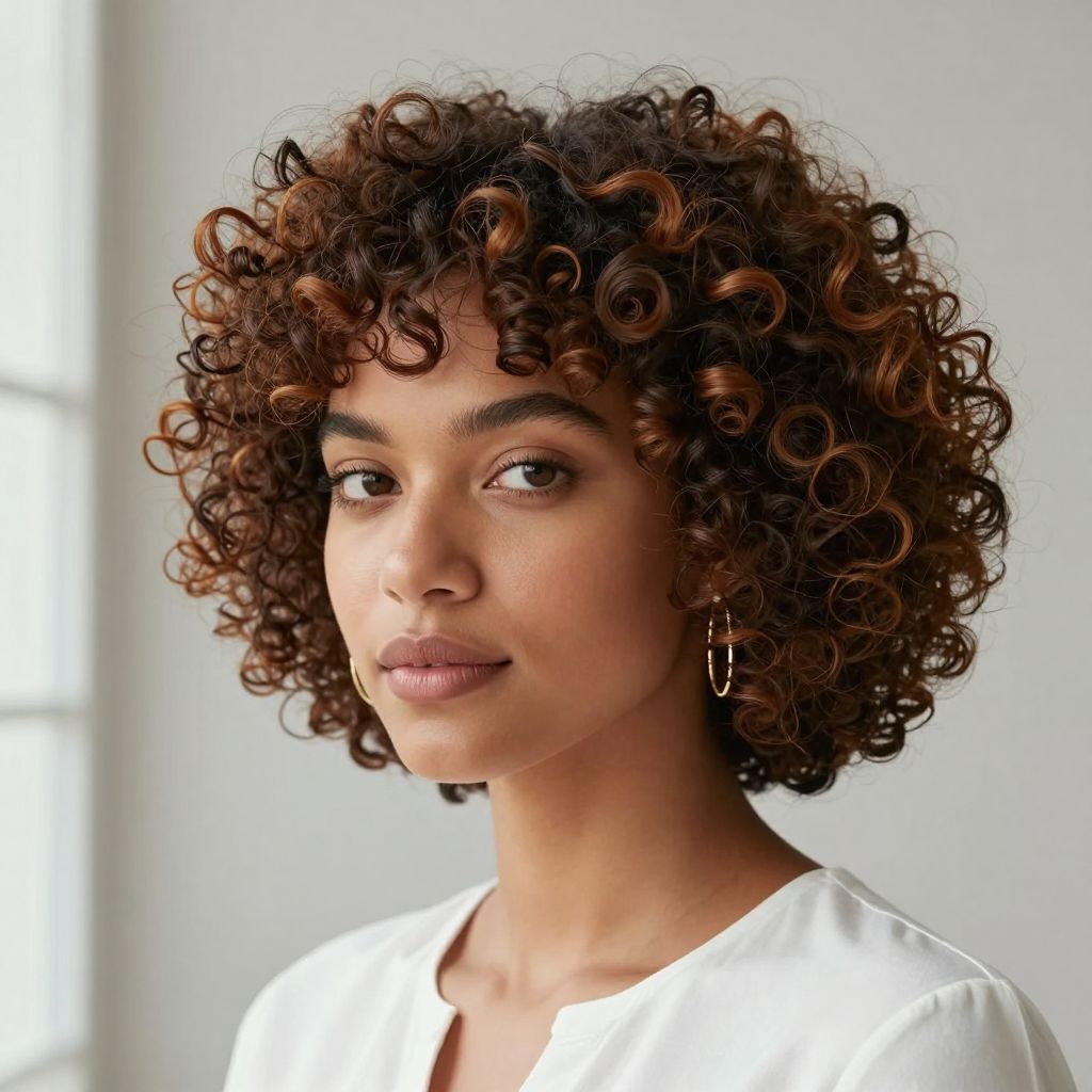 Curly Bowl Cut Revival