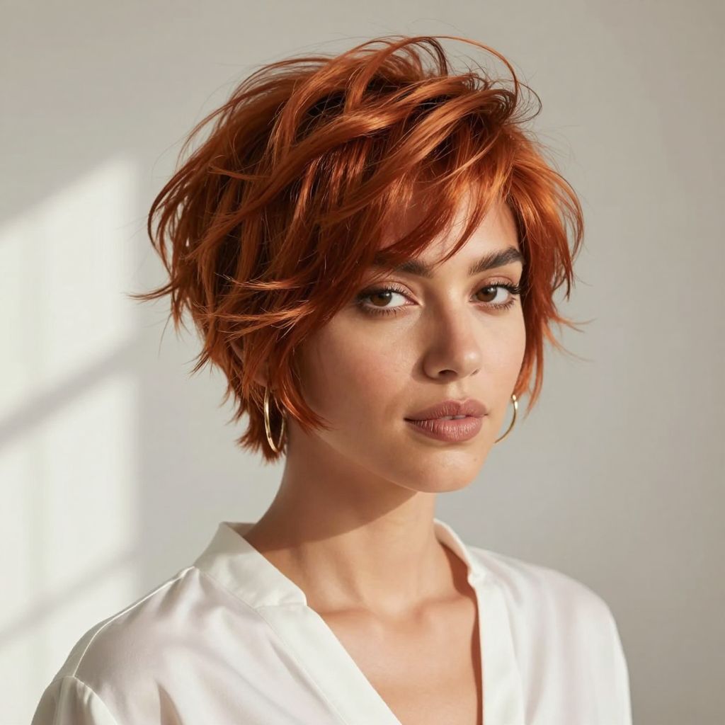 Textured Pixie Cut