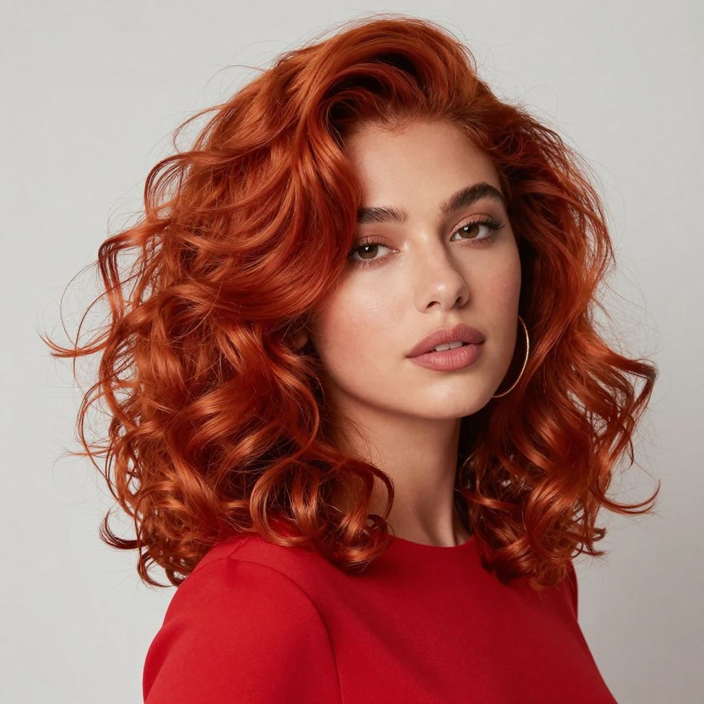 Bold Red Curls