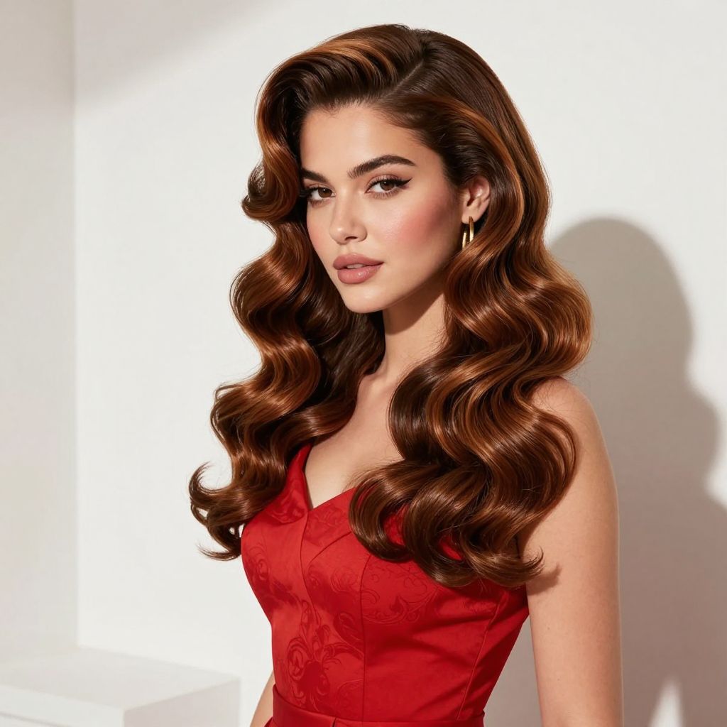 Side Sweep Glamour