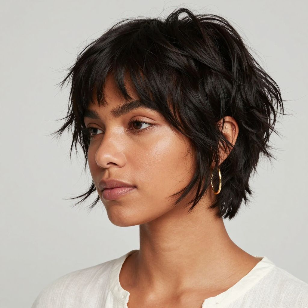 Textured Tousled Pixie