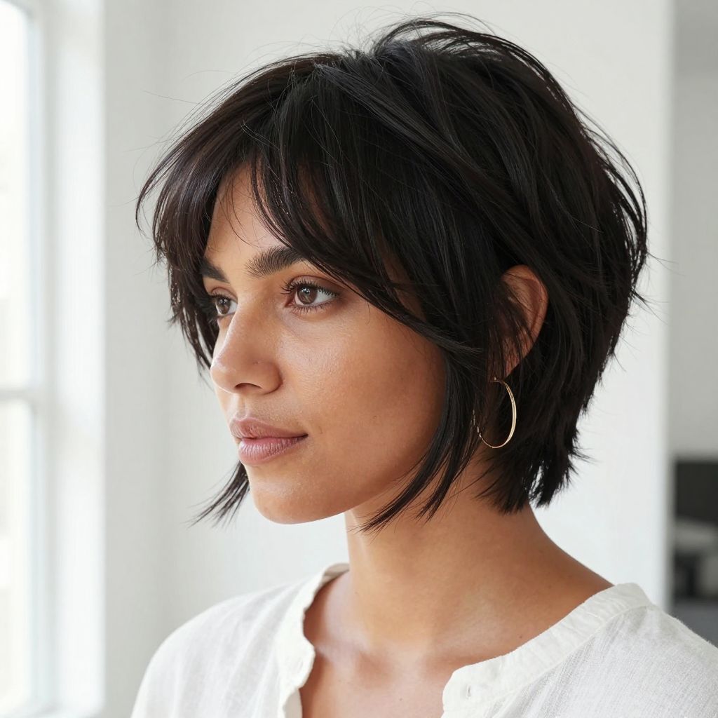 Voluminous Layered Pixie