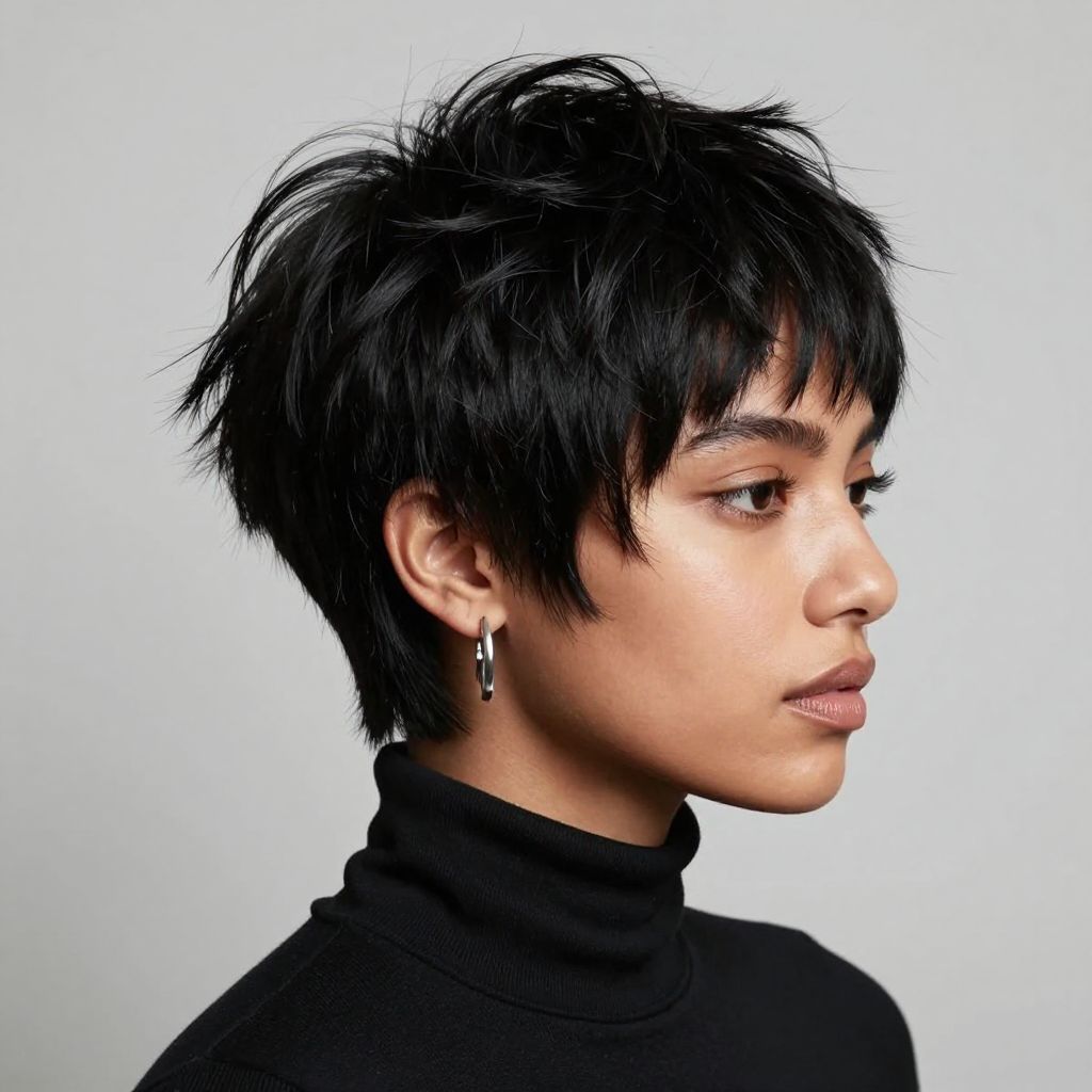 Edgy Undercut Pixie