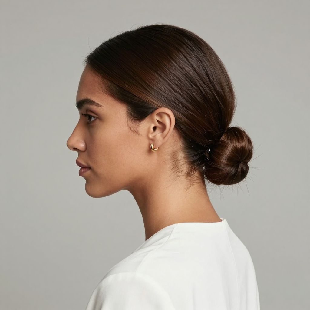 The Sleek Low Bun