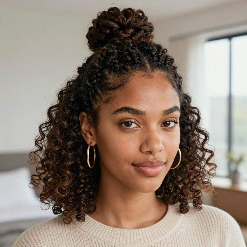 Protective Bantu Knot Set