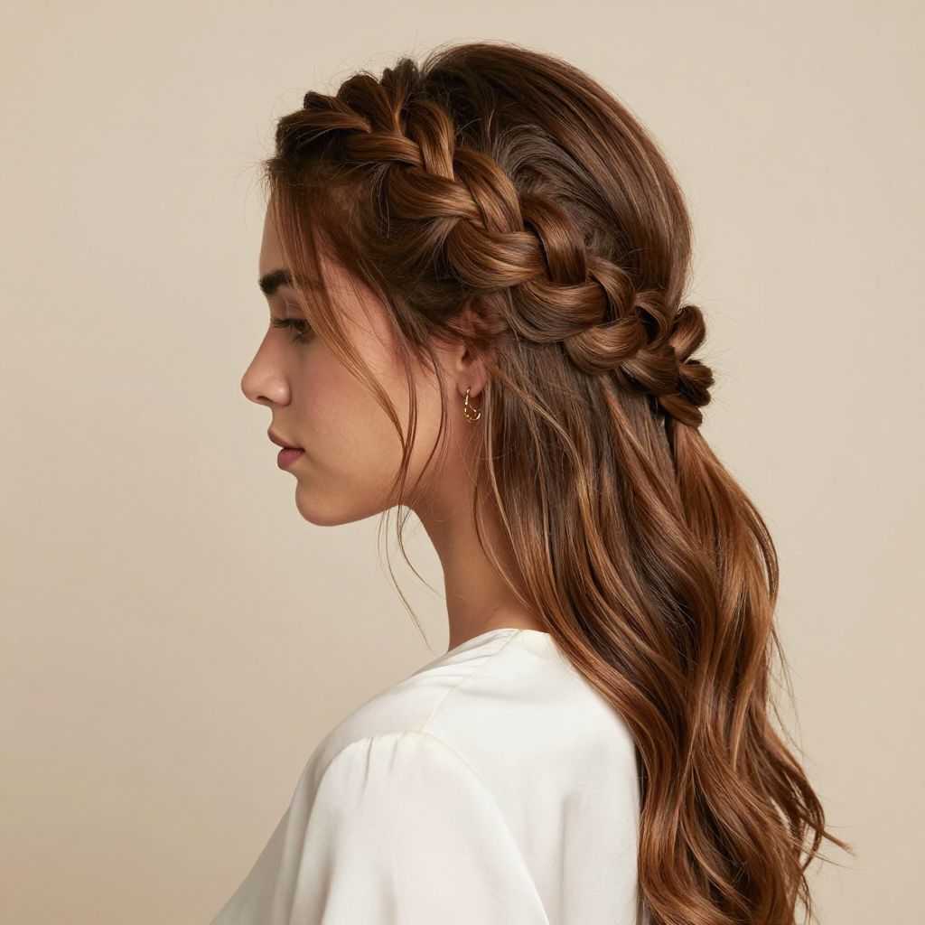 Crown Braid Halo