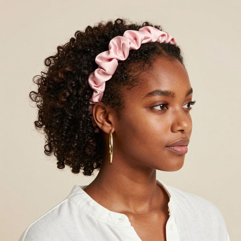 Low Puff with Headband