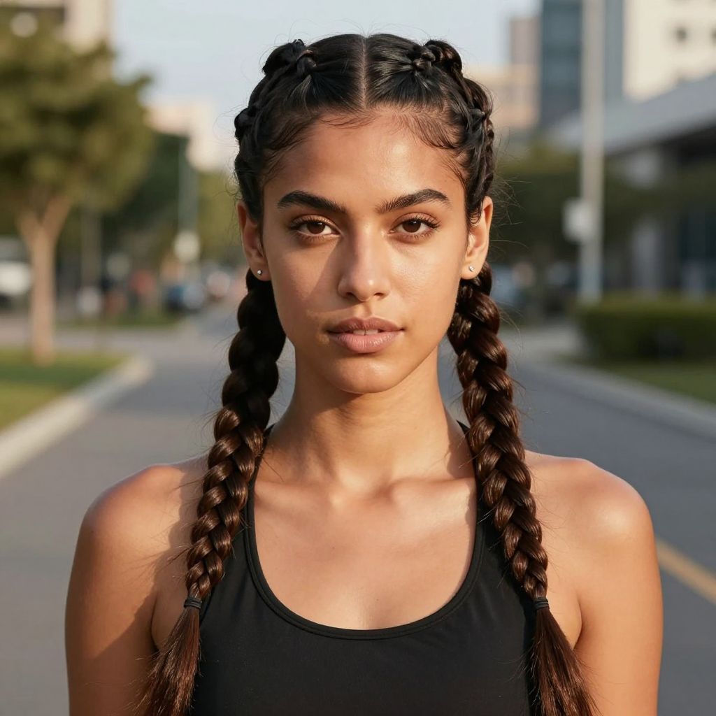 Double Dutch Braids