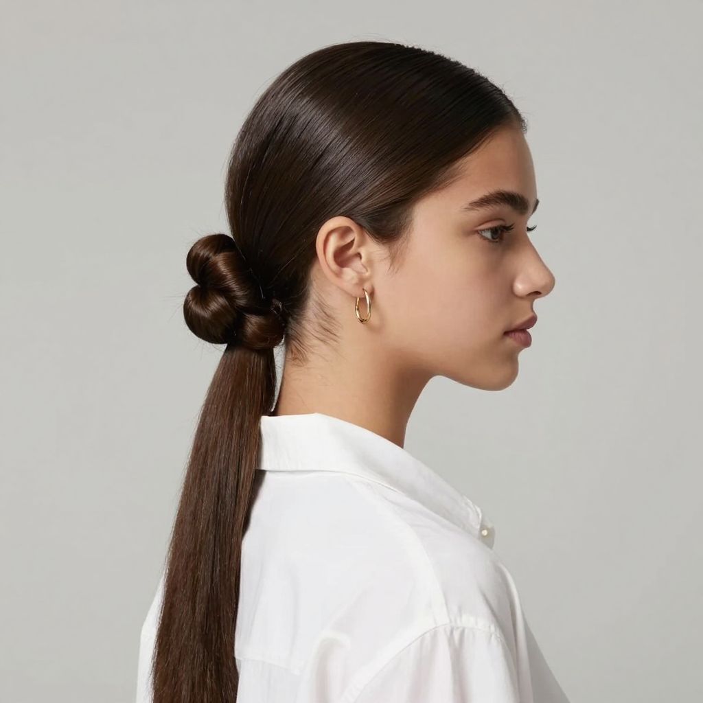 Sleek Low Bun