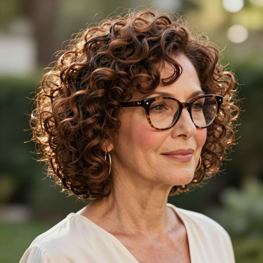 Soft Curly Crop