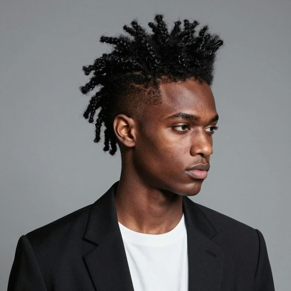 The Mini Mohawk Locs