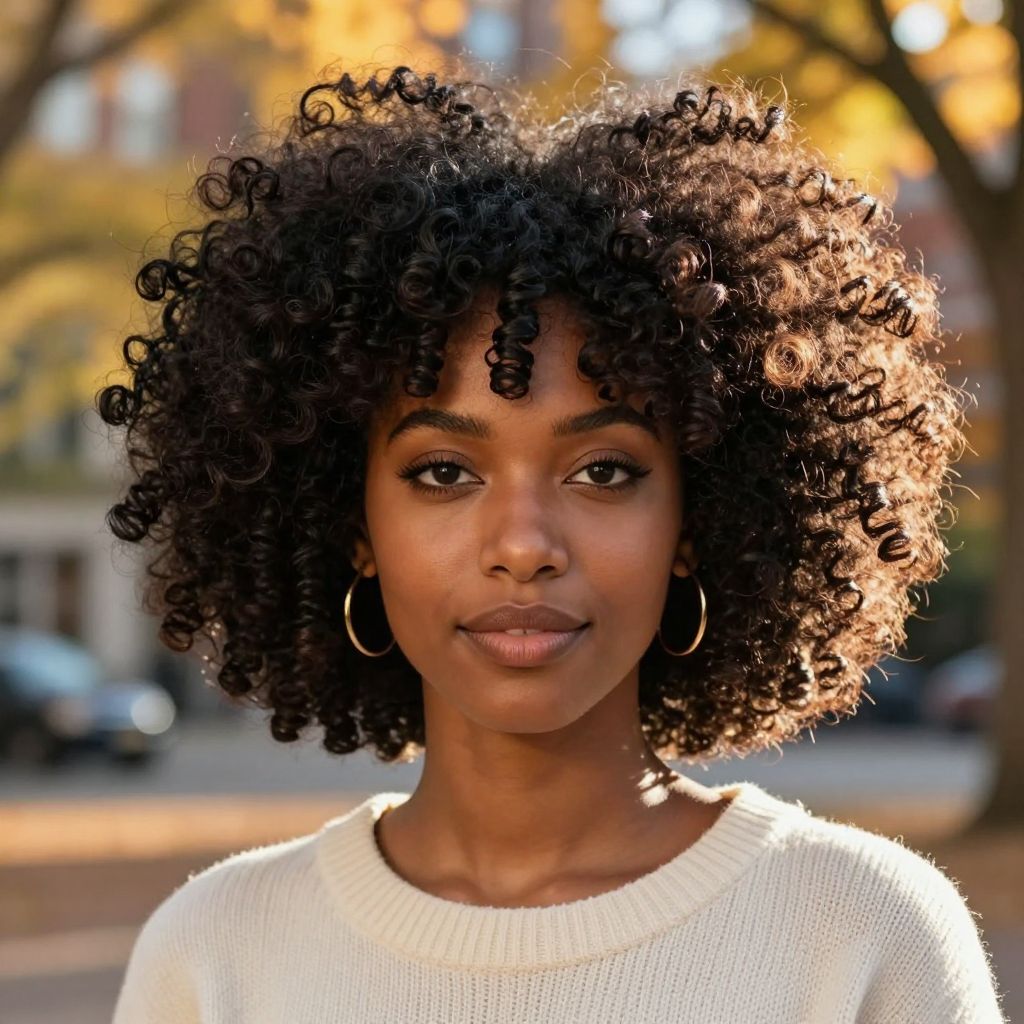 Voluminous Afro