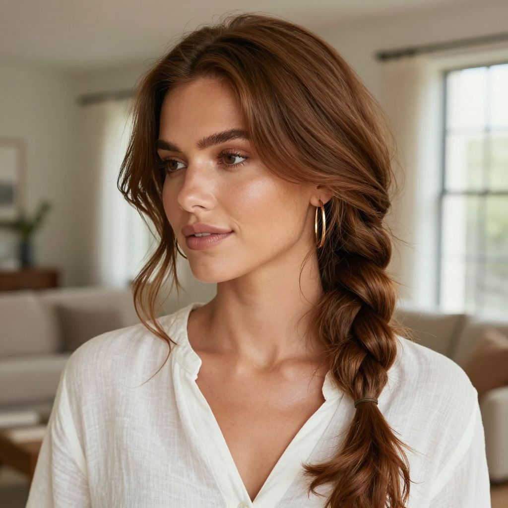 Classic Loose Side Braid