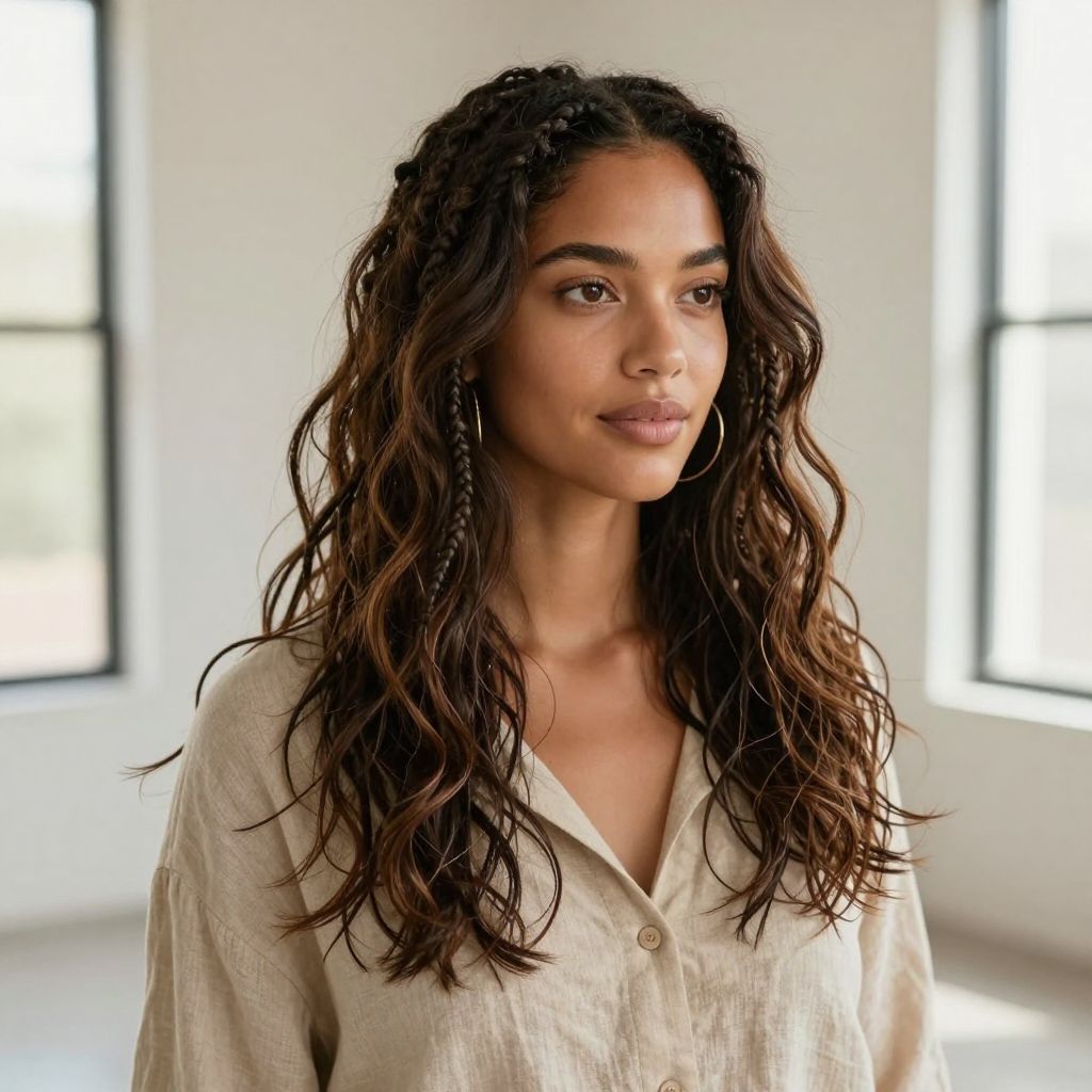 Loose, Flowing Soft Locs