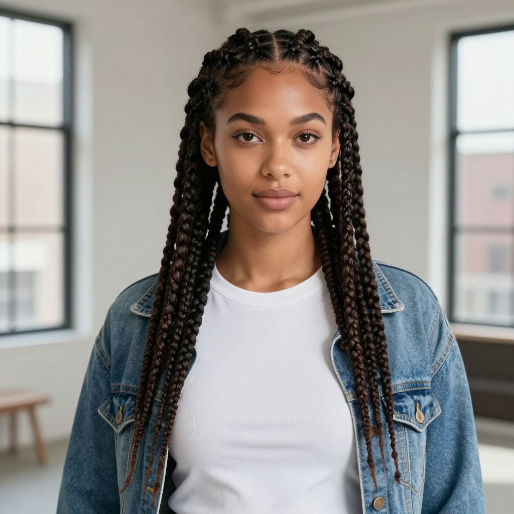 Soft Locs Twisted Ponytail