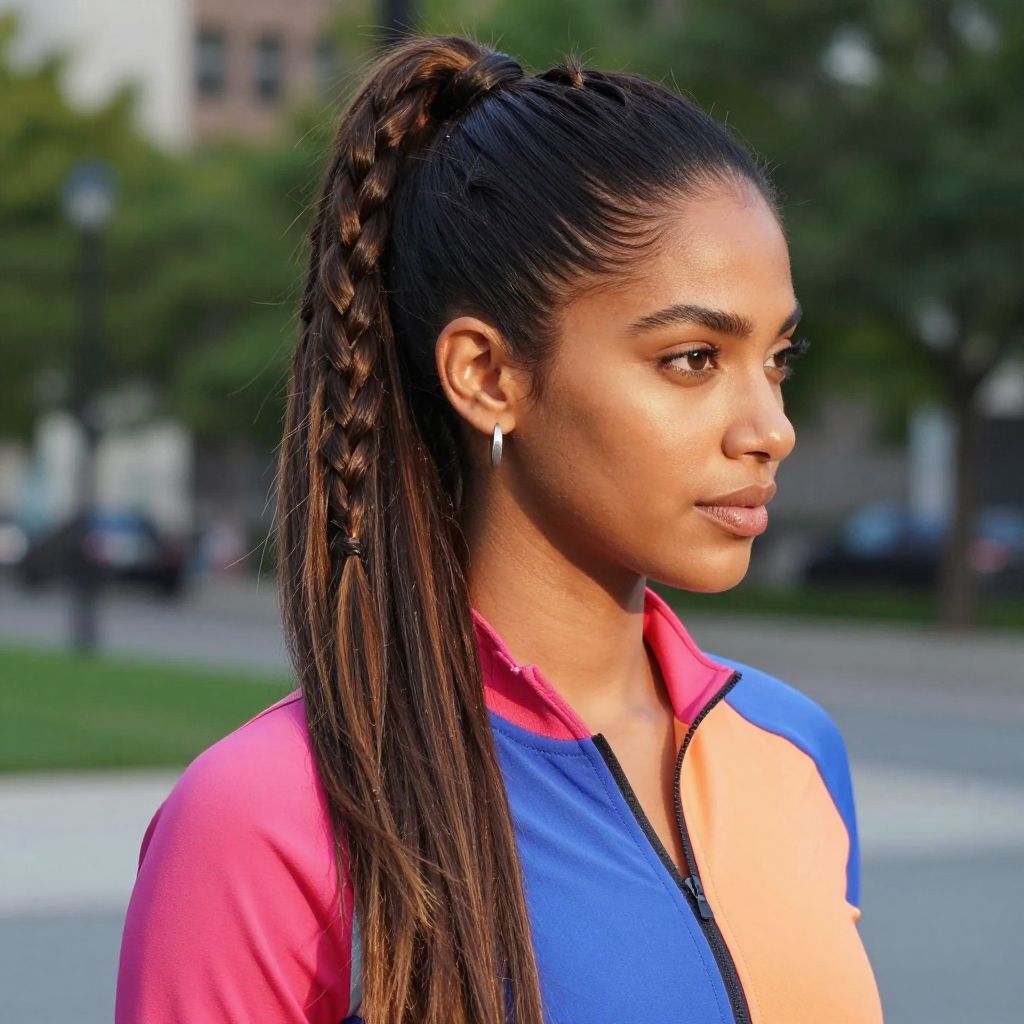Braided Ponytail Combo