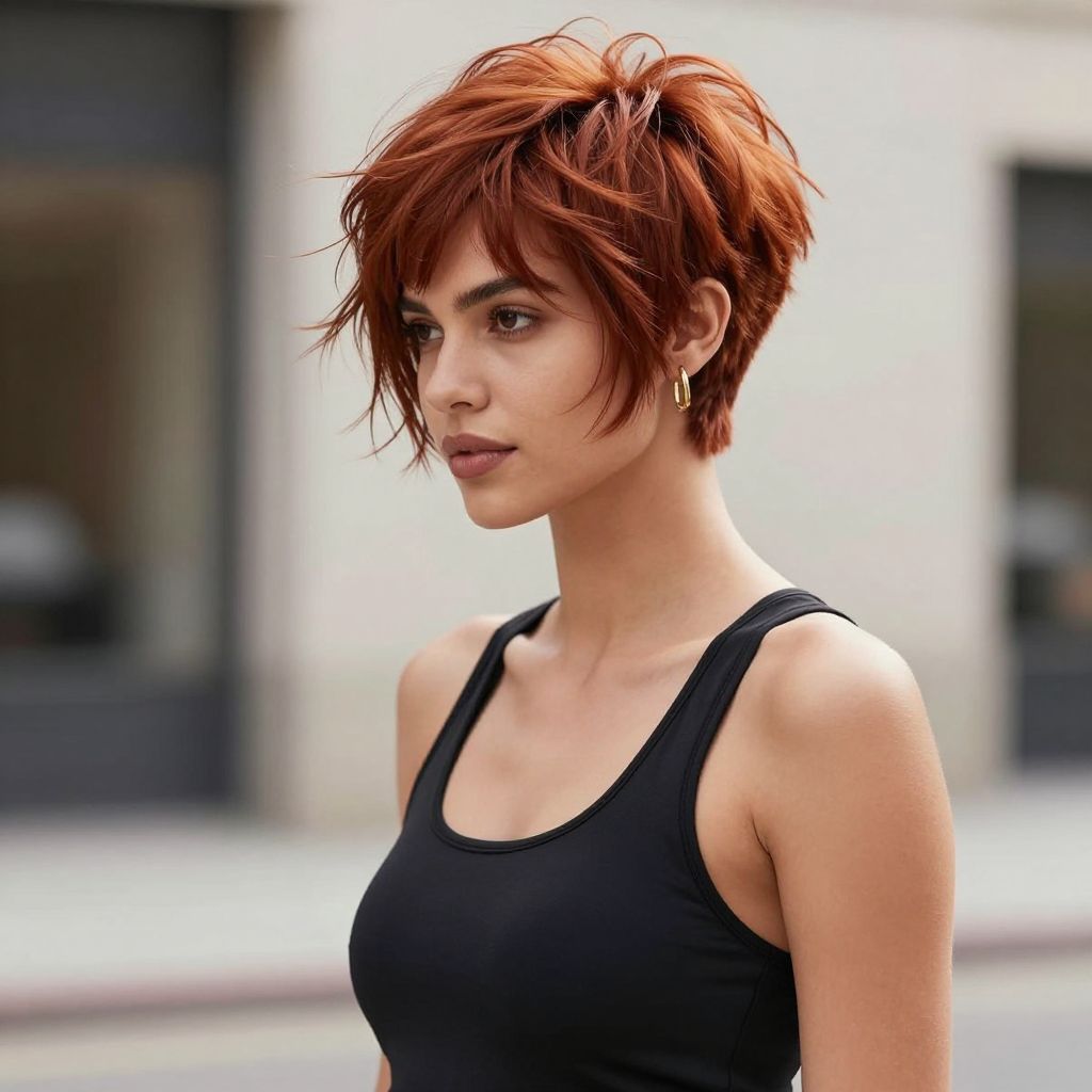 Pixie Cut with Sporty Edge