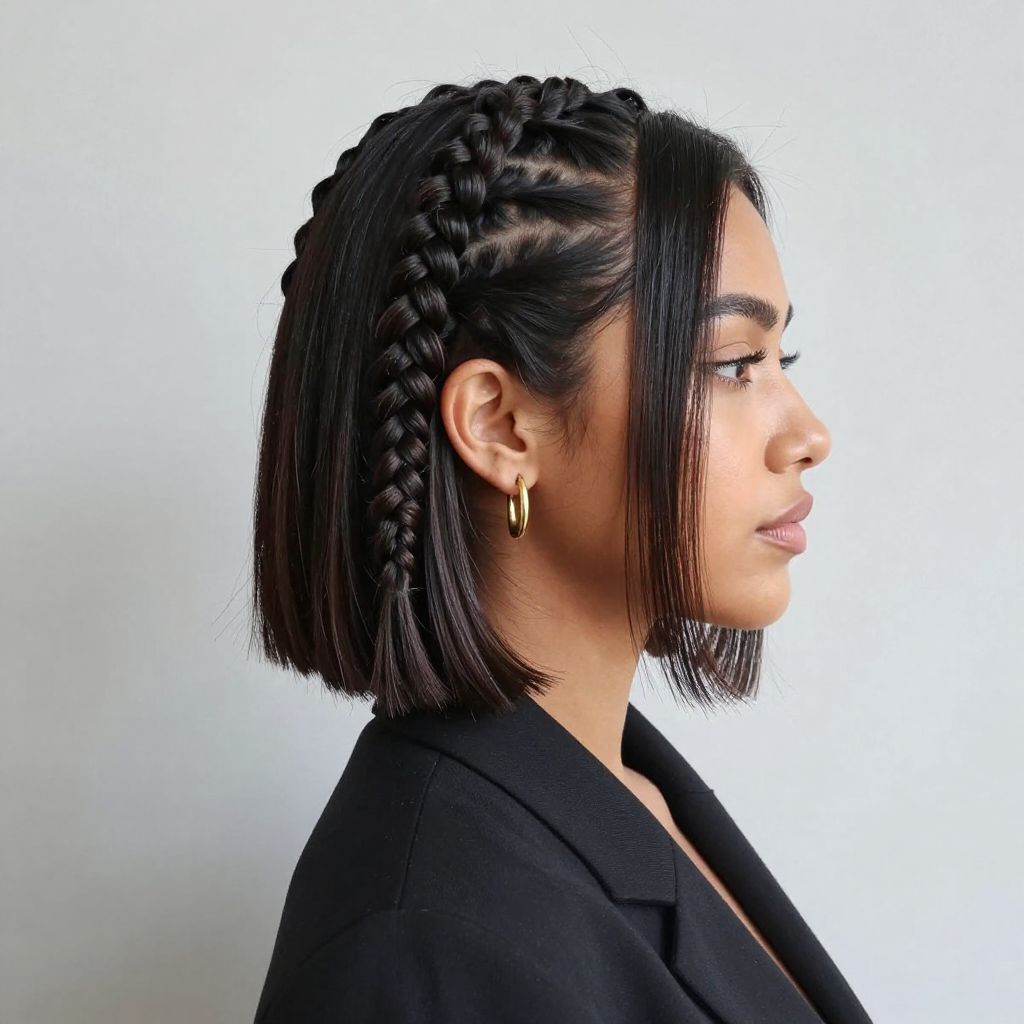 Side Swept Twists with Defined Edges