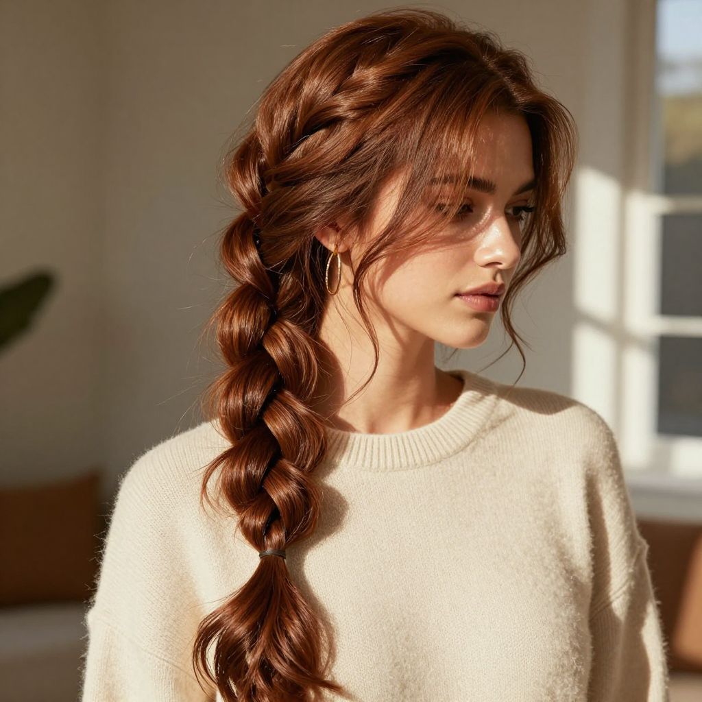 Twisted Side Braid