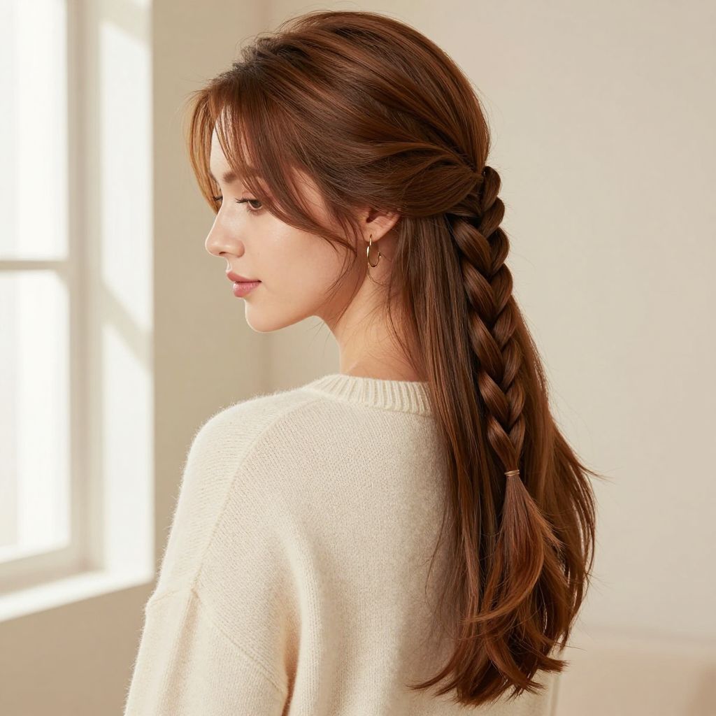 Simple Fishtail Braid