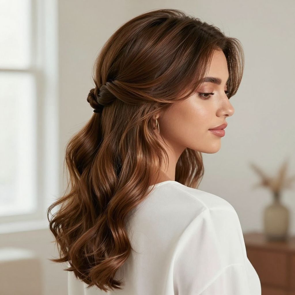 Classic Half-Up Twist