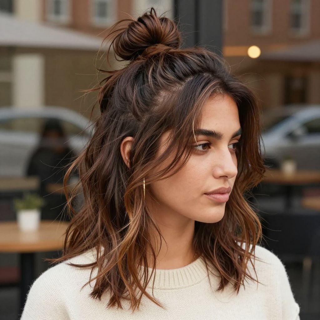 Messy Top Knot