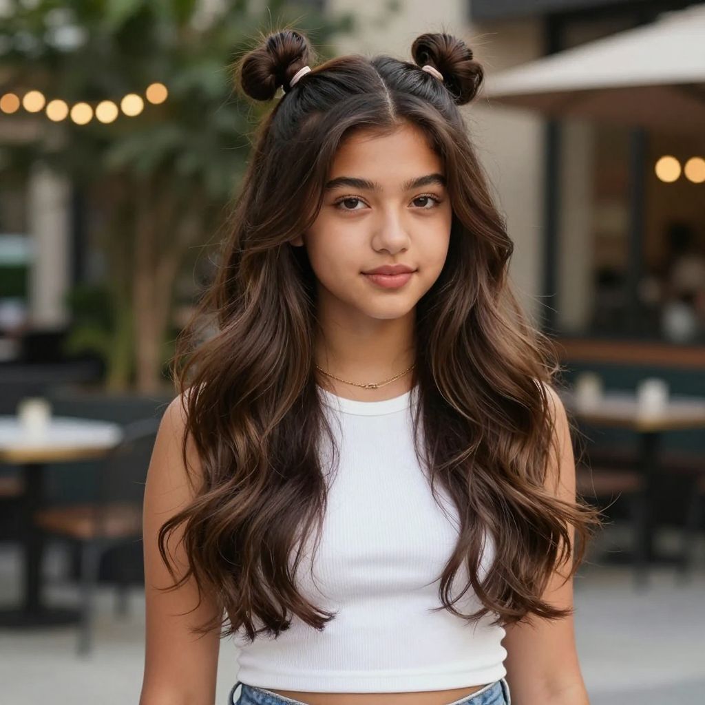 Half-Up Double Knots