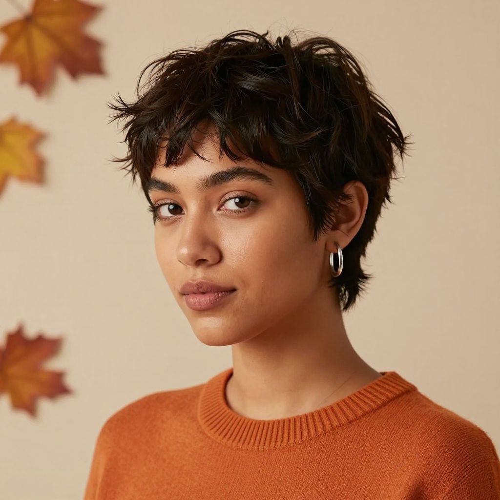 Textured Pixie Cut