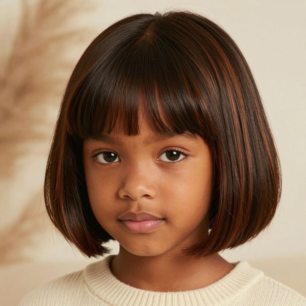 Classic Bob with Bangs
