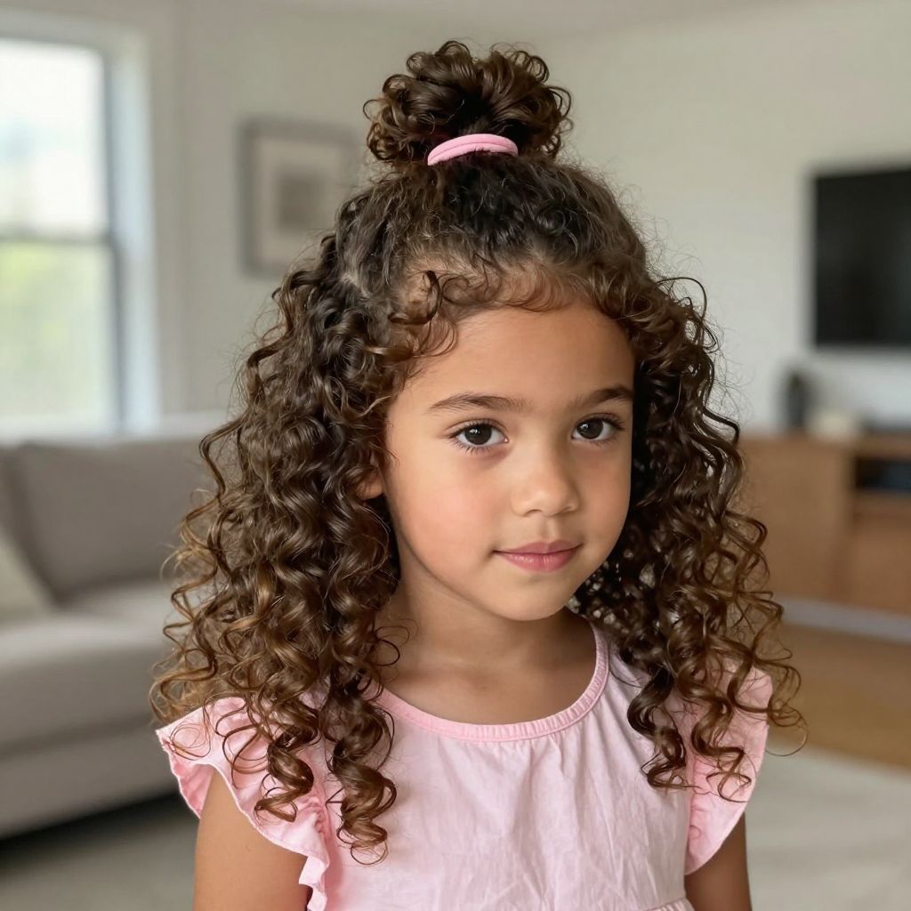 Half-Up Top Knot
