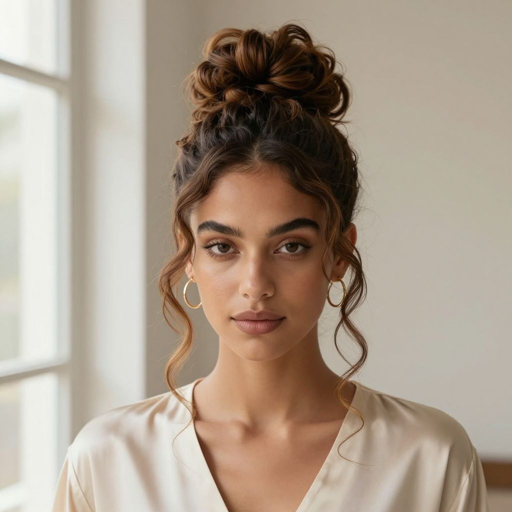 Twisted High Bun Chic