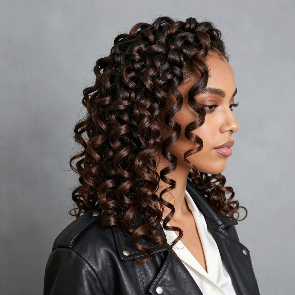 Asymmetrical Side Twist Statement