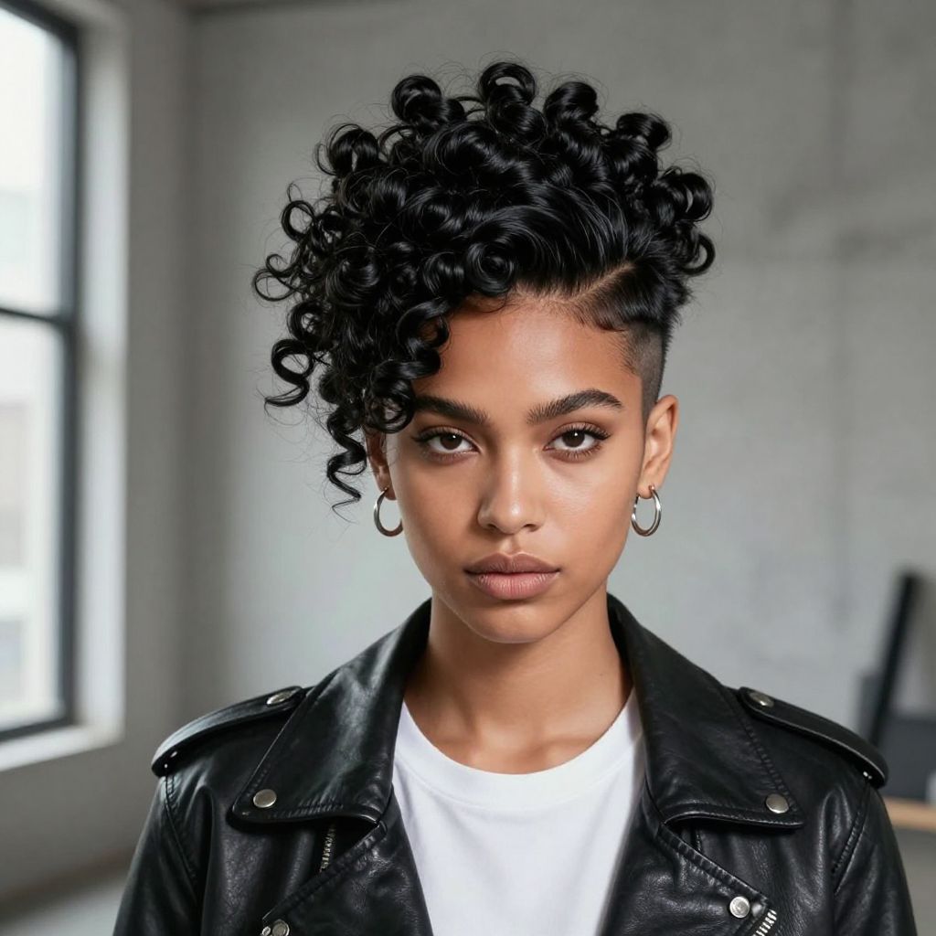 Sculptural Twist Mohawk