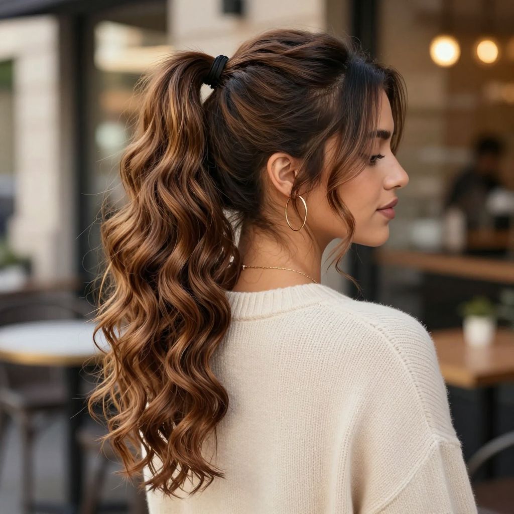 Twisted Ponytail Fun