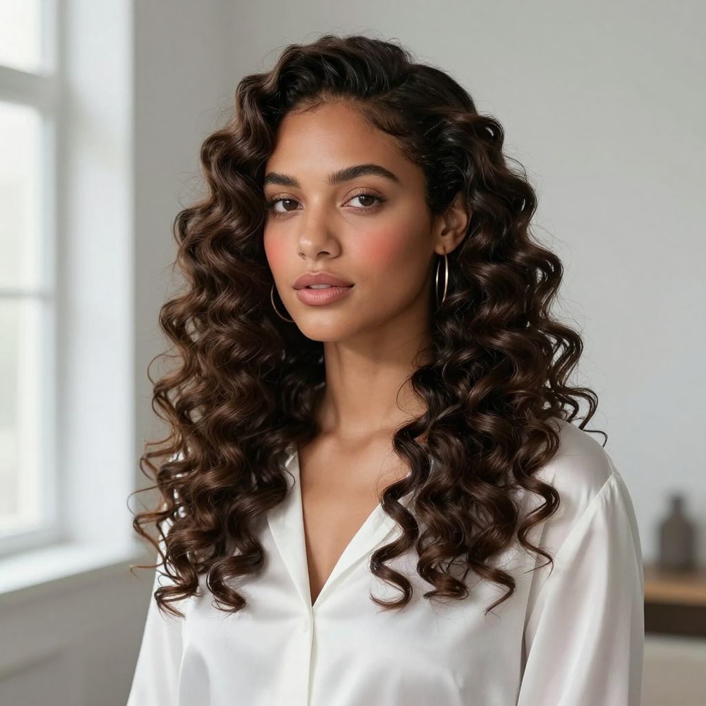 Defined Spiral Twist Out