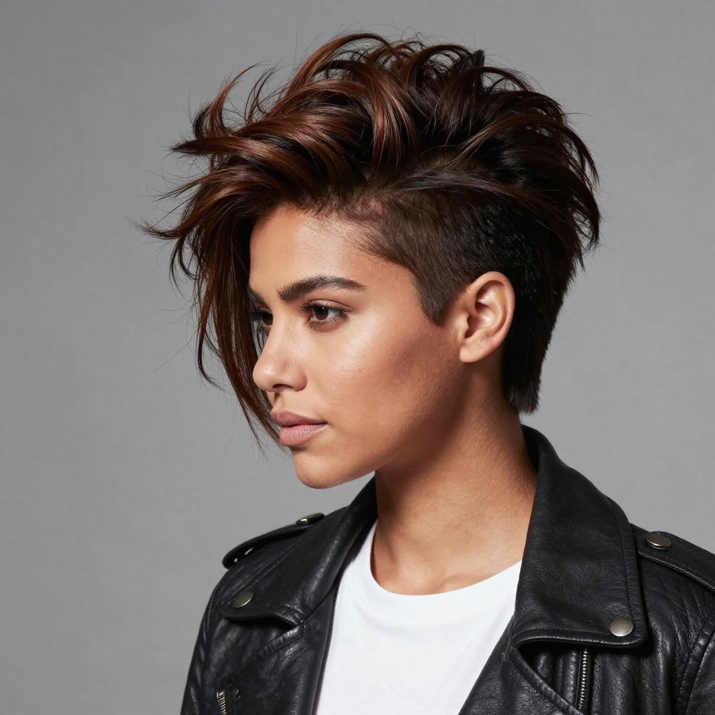 Mohawk Inspired Fauxhawk