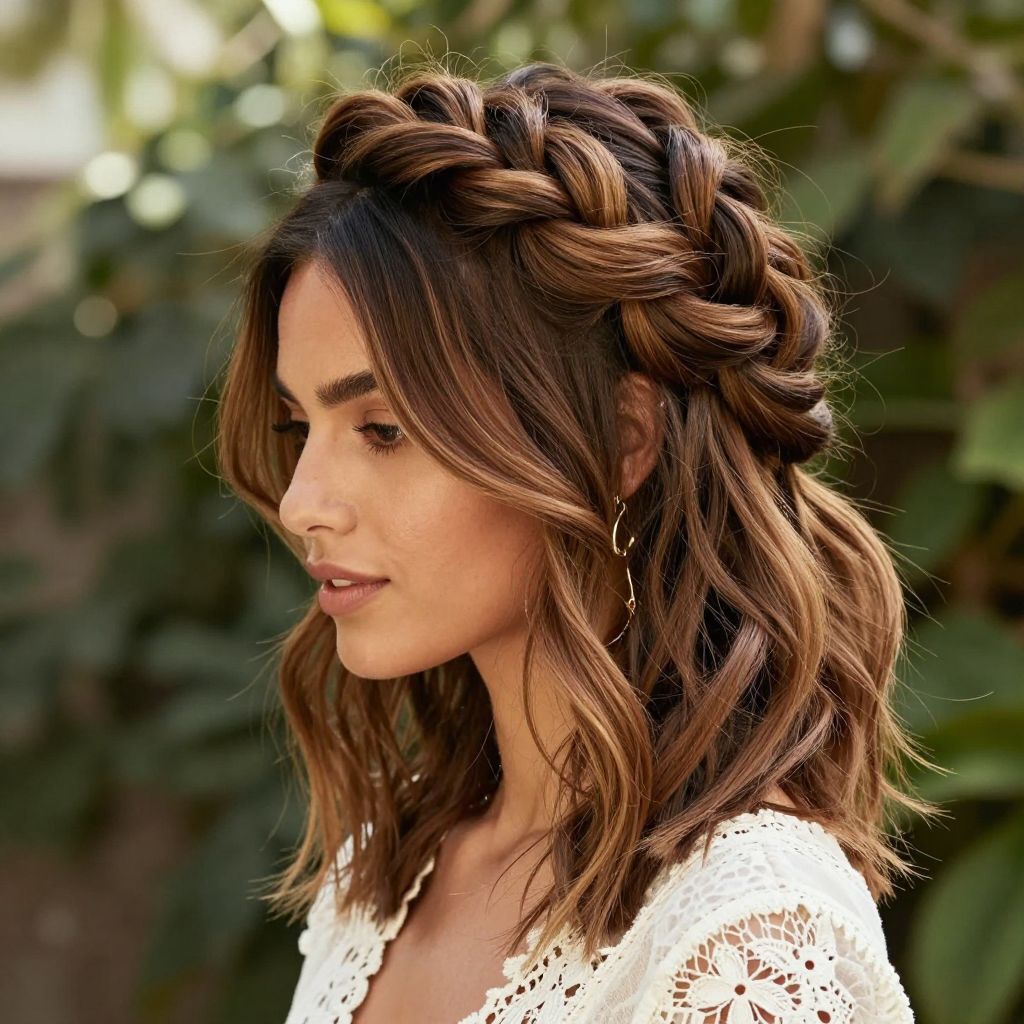Playful Twisted Crown