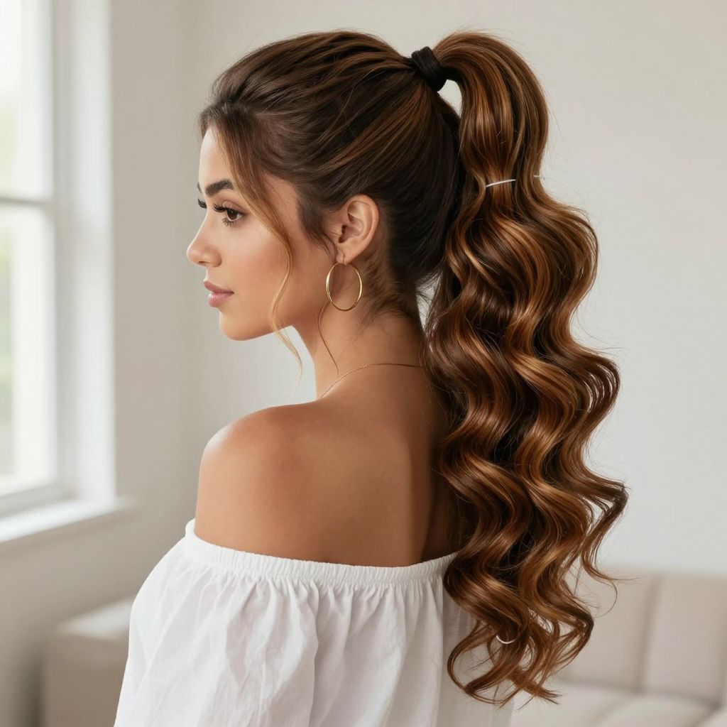 The Bubble Ponytail