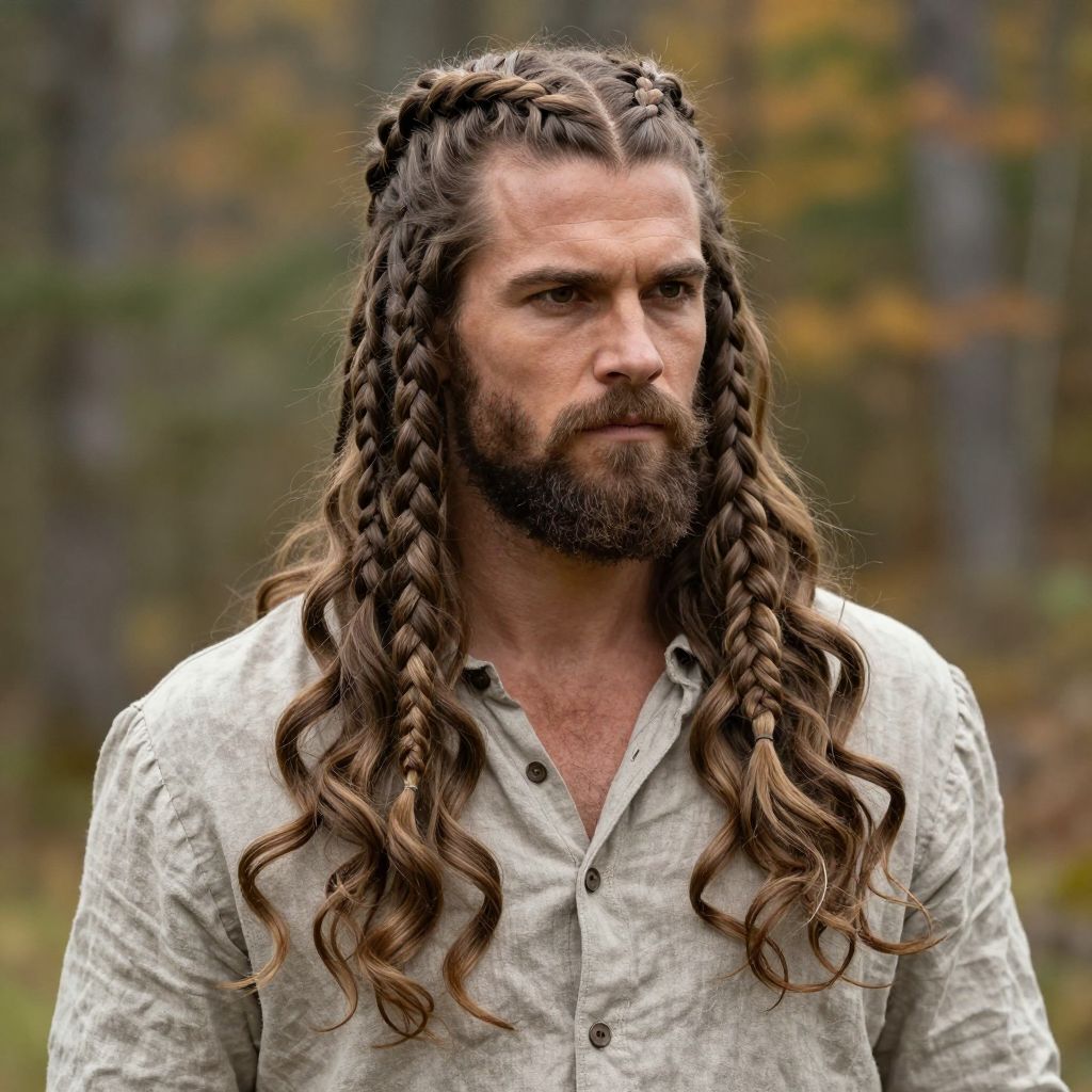 The Classic Long Braided Warrior