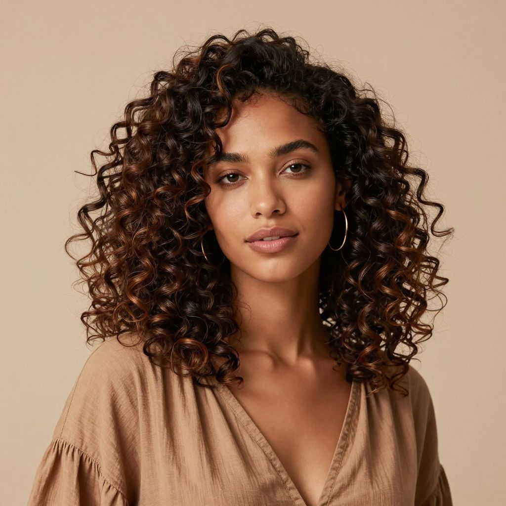 The Voluminous Natural Curls