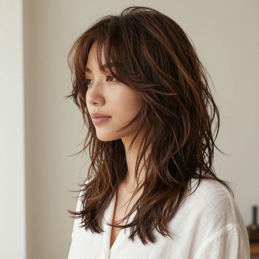 The Layered Shaggy Wash and Go