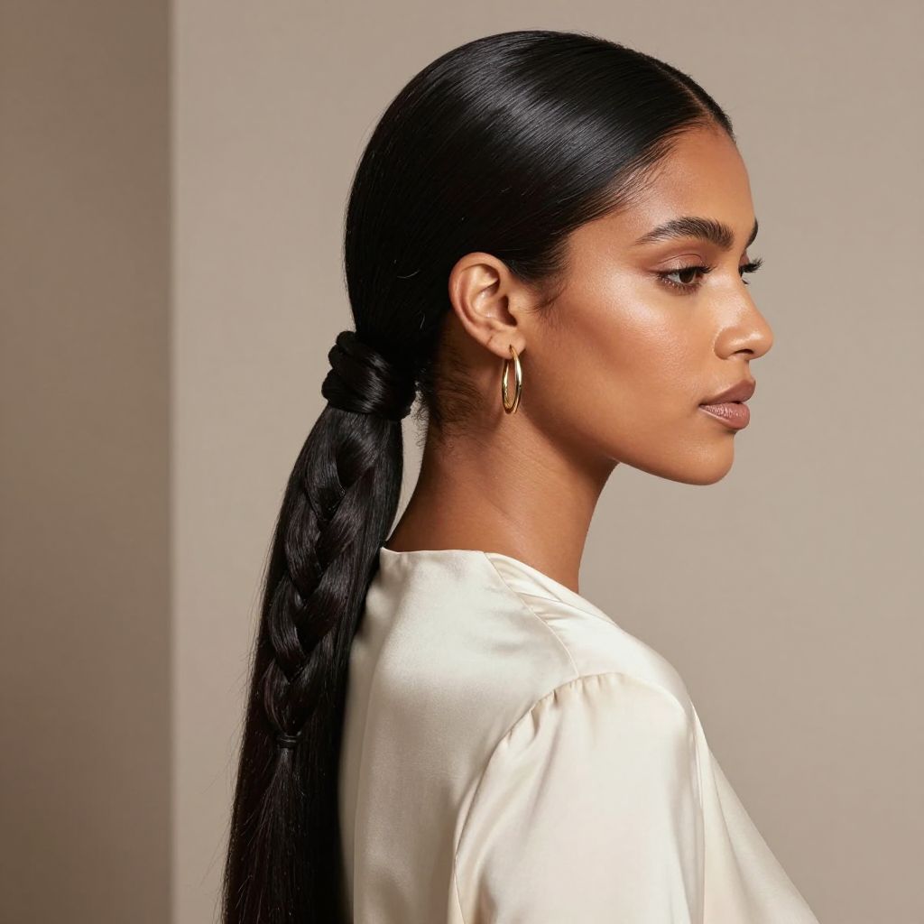 Braided Wrap Ponytail