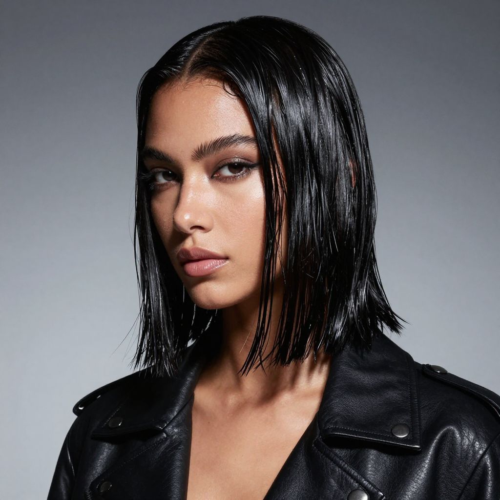 The Cyberpunk Wet Look