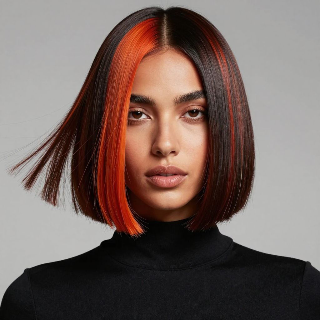 The Color Block Bob